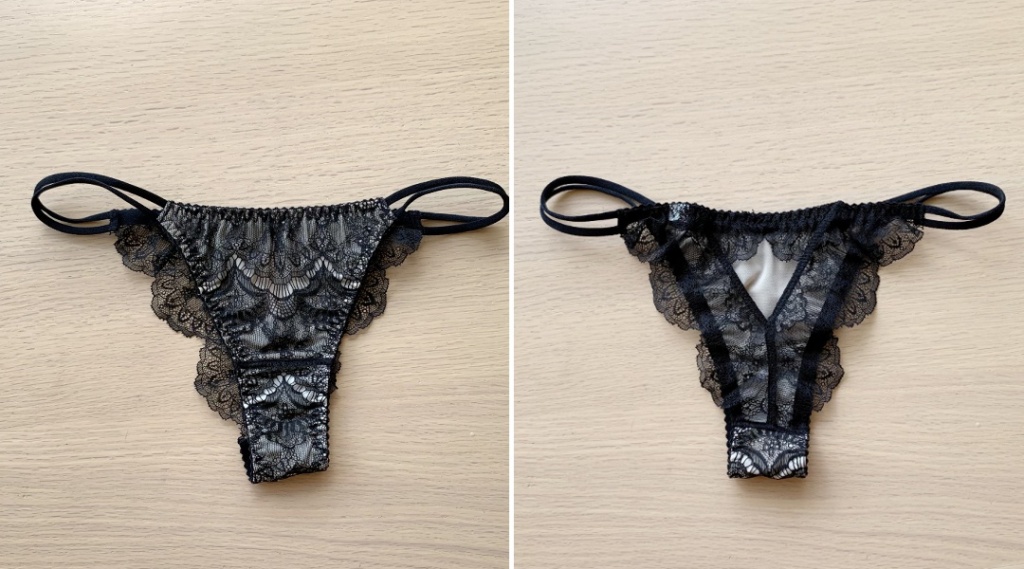 Désir Lace Cheeky 右:フロント 左:バック